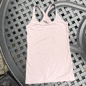 Victoria’s Secret grey strapping tank/lace back
